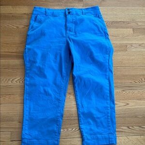 Everlane blue straight leg pants